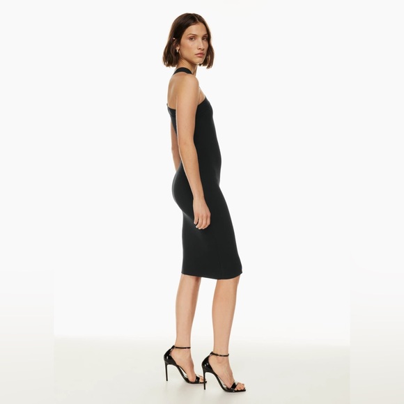 Babaton Sculpt Knit Criss Cross Midi Dress (Size S) - Picture 3 of 3